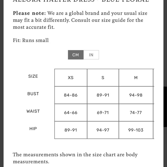 Petal & Pup | ALLORA HALTER DRESS - BLUE FLORAL Maxi Dress | S NWT - Picture 12 of 12